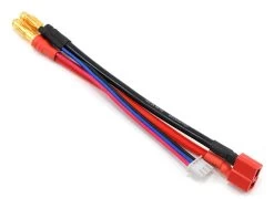 ProTek RC 2S Charge/Balance Adapter (T-Style Ultra Plug To 5mm Bullet Connector)