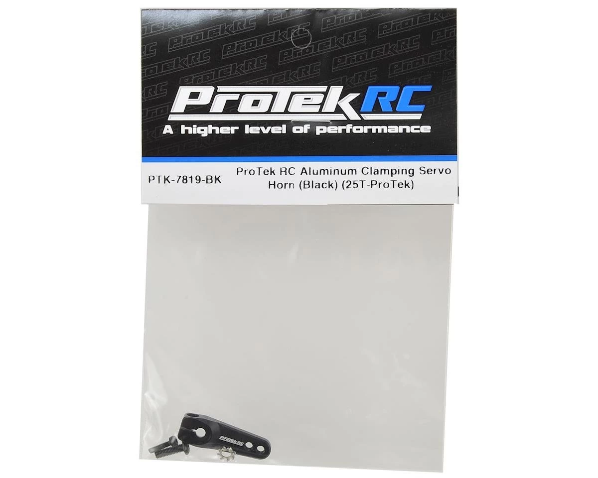 ProTek RC Aluminum Clamping Servo Horn (Black) (25T-ProTek) 2 ProTek RC Aluminum Clamping Servo Horn (Black) (25T-ProTek) - Image 2