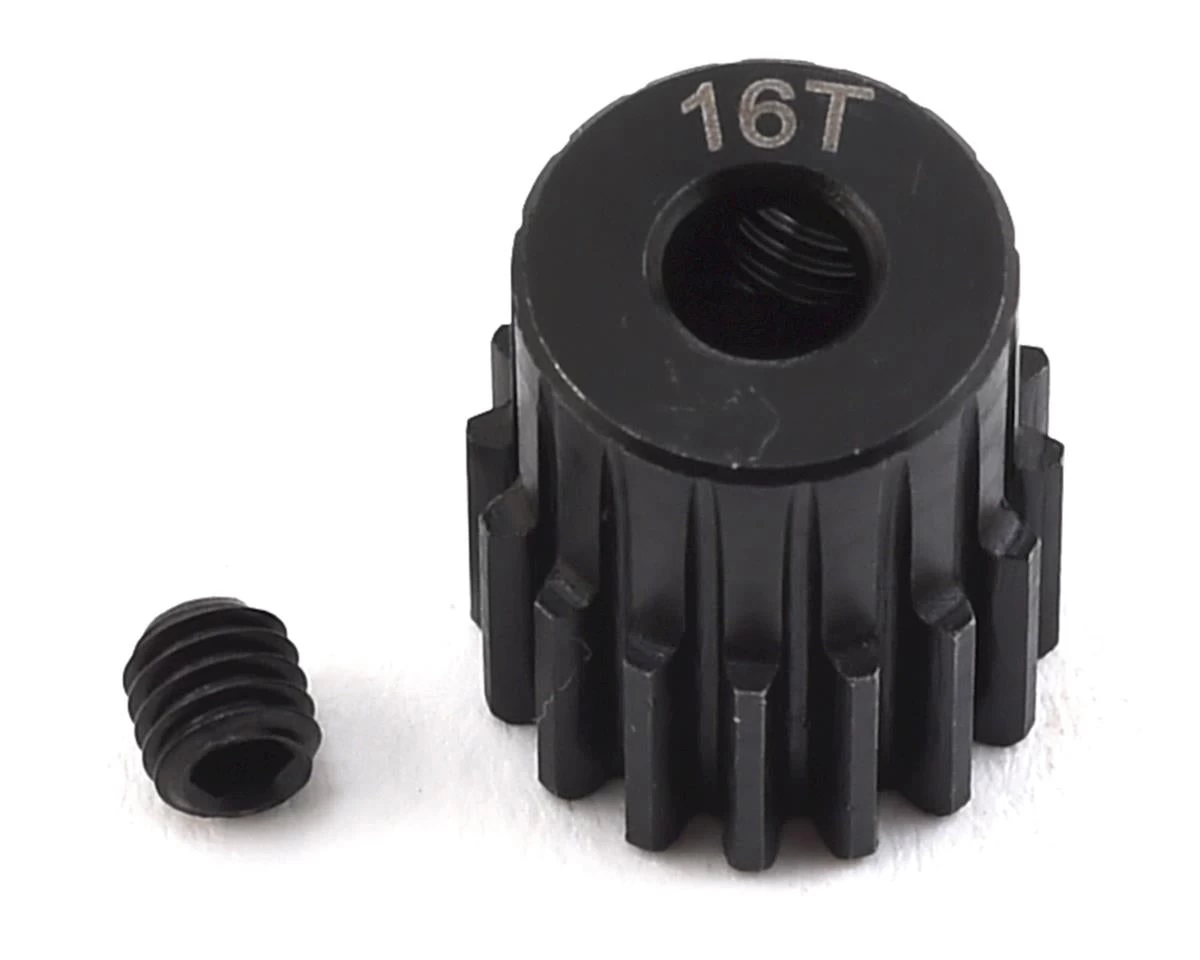 ProTek RC Lightweight Steel 48P Pinion Gear (3.17mm Bore) (16T) 1 ProTek RC Lightweight Steel 48P Pinion Gear (3.17mm Bore) (16T)