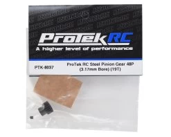 ProTek RC Lightweight Steel 48P Pinion Gear (3.17mm Bore) (19T) -Toy Car Accessories Shop PTK 8037 2