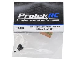 ProTek RC Lightweight Steel 48P Pinion Gear (3.17mm Bore) (20T) -Toy Car Accessories Shop PTK 8038 2