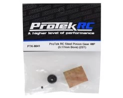 ProTek RC Lightweight Steel 48P Pinion Gear (3.17mm Bore) (23T) -Toy Car Accessories Shop PTK 8041 2