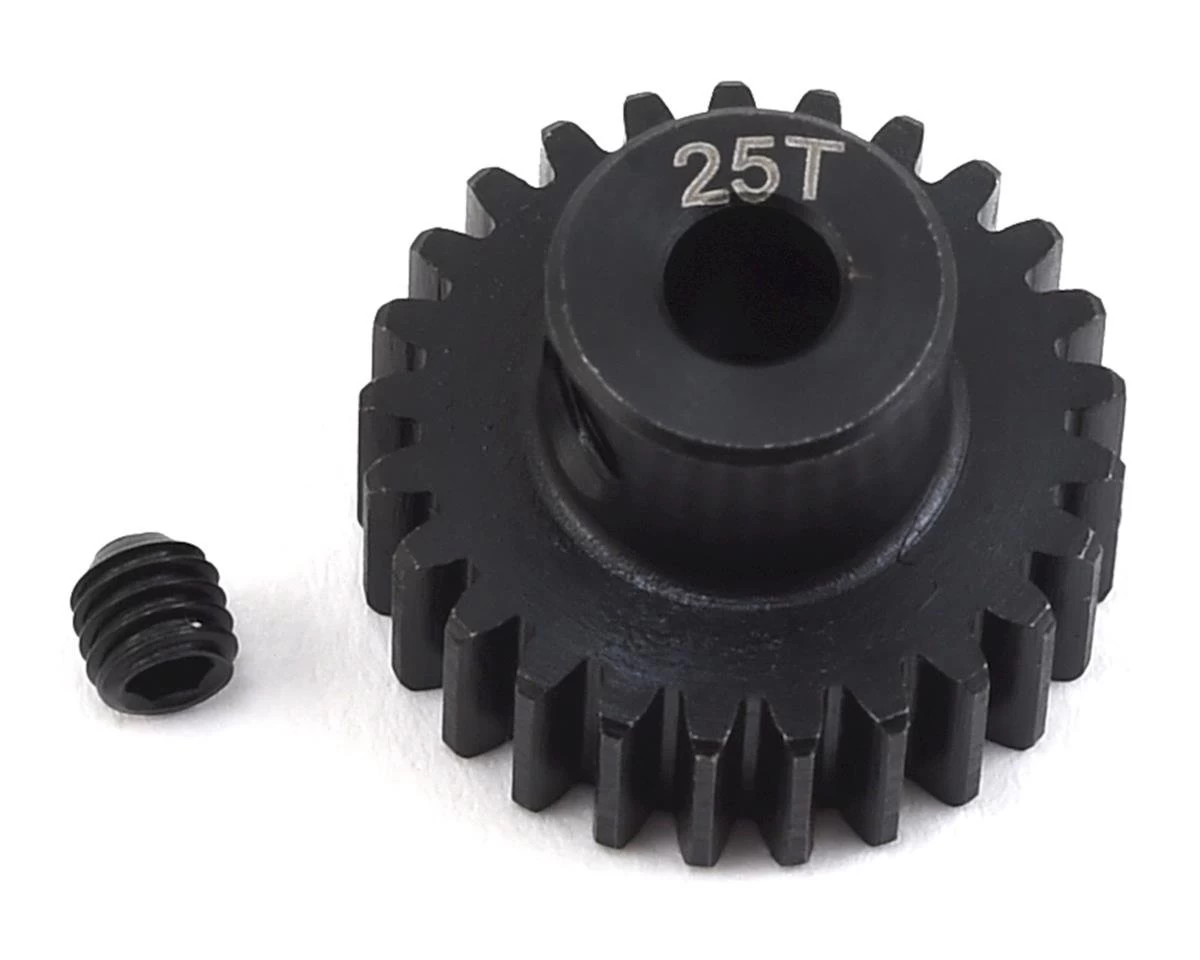 ProTek RC Lightweight Steel 48P Pinion Gear (3.17mm Bore) (25T) 1 ProTek RC Lightweight Steel 48P Pinion Gear (3.17mm Bore) (25T)