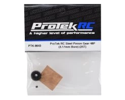 ProTek RC Lightweight Steel 48P Pinion Gear (3.17mm Bore) (25T) 5 ProTek RC Lightweight Steel 48P Pinion Gear (3.17mm Bore) (25T) -Toy Car Accessories Shop PTK 8043 2