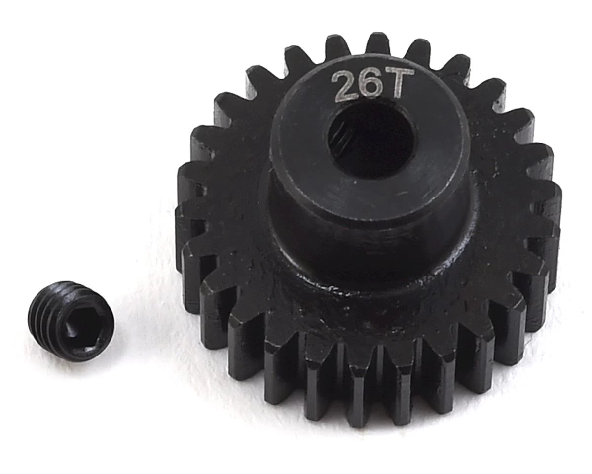 ProTek RC Lightweight Steel 48P Pinion Gear (3.17mm Bore) (26T) 1 ProTek RC Lightweight Steel 48P Pinion Gear (3.17mm Bore) (26T)