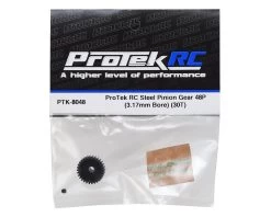 ProTek RC Lightweight Steel 48P Pinion Gear (3.17mm Bore) (30T) -Toy Car Accessories Shop PTK 8048 2