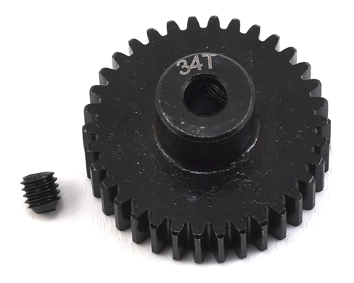 ProTek RC Lightweight Steel 48P Pinion Gear (3.17mm Bore) (34T) 1 ProTek RC Lightweight Steel 48P Pinion Gear (3.17mm Bore) (34T)