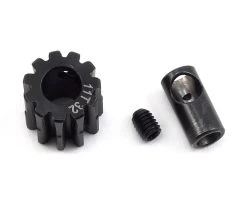 ProTek RC Steel 32P Pinion Gear W/3.17mm Reducer Sleeve (Mod .8) (5mm Bore) (11T)