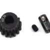 ProTek RC Steel 32P Pinion Gear W/3.17mm Reducer Sleeve (Mod .8) (5mm Bore) (15T)