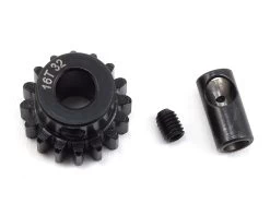ProTek RC Steel 32P Pinion Gear W/3.17mm Reducer Sleeve (Mod .8) (5mm Bore) (16T)
