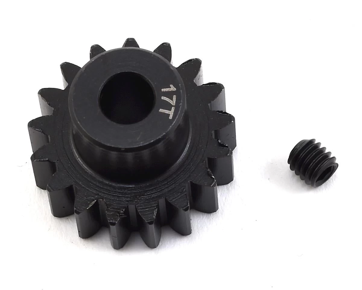 ProTek RC Steel Mod 1 Pinion Gear (5mm Bore) (17T) 1 ProTek RC Steel Mod 1 Pinion Gear (5mm Bore) (17T)