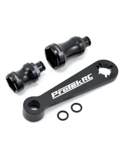 PROTEK RC PTK-2024 ALUMINUM HEX WHEEL AND FLYWHEEL WRENCH 17MM 23MM