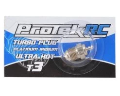 PTK-2550 ProTek RC T3 Ultra Hot Turbo Glow Plug (.12 And .21 Engines) (Protek RC)