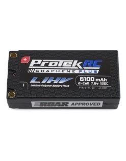 PROTEK RC PTK-5114-20 7.6V 2S 6100MAH 120C LIHV BATTERY