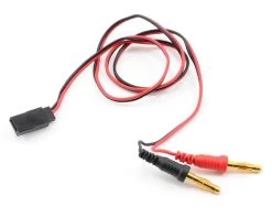 PTK-5213 Receiver Charge Lead (Futaba Female To 4mm Banana Plugs) (Protek RC)