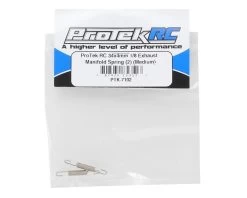 PTK-7102 1.25" 1/8 Exhaust Manifold Spring (2) (Medium) (Protek RC)
