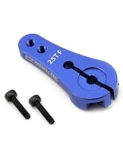 PROTEK RC PTK-7800 4MM ALUMINUM LONG CLAMP LOCK SERVO HORN (BLUE) 25T