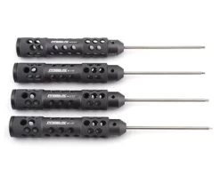 PTK-8418 RC "TruTorque SL" Standard Hex Driver Set (4) (0.05”, 1/16”, 5/64”, 3/32") (Protek RC)