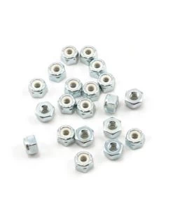 PROTEK RC PTK-H-5604 PROTEK RC 8-32 "HIGH STRENGTH" STANDARD ZP STEEL LOCK NUT (20)